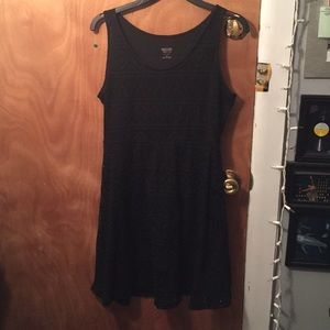 Short & Flowy Black Dress